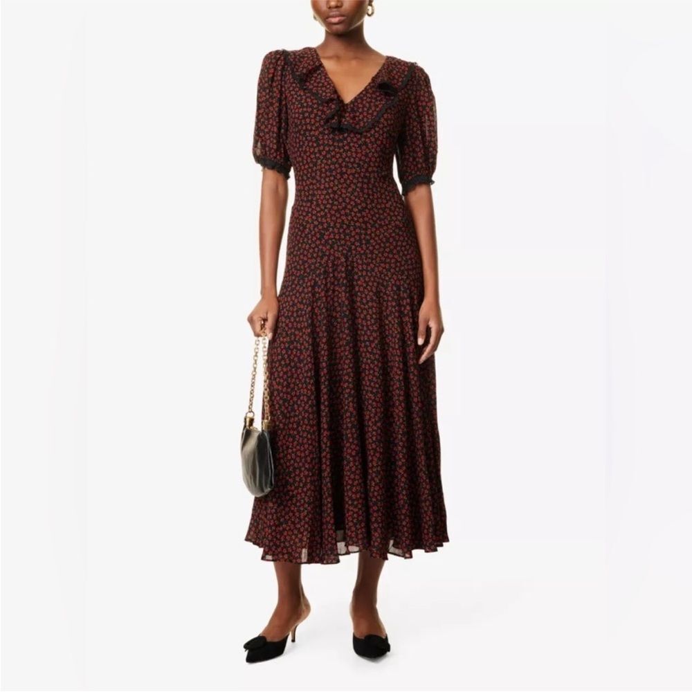 REFORMATION Evra Dress In ROWAN, brand new without tags, never worn, no flaws.